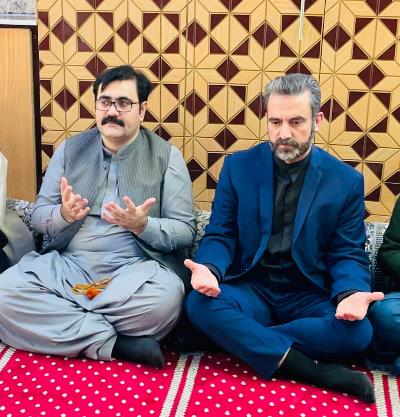 تسلیت سرکنسول به بخت محمد کاکر وزیر بهداشت ایالت بلوچستان