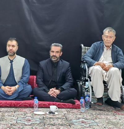 تسلیت‌ سرکنسول جمهوری اسلامی ایران در کویته به سردار نثار علی هزاره