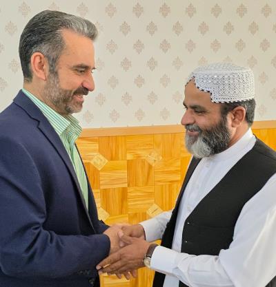 دیدار مولانا هدایت‌الرحمن بلوچ عضو مجلس ایالت بلوچستان با سرکنسول جمهوری اسلامی ایران، گفت‌وگو پیرامون روابط دوجانبه، توسه تجارت مرزی و امنیت منطقه